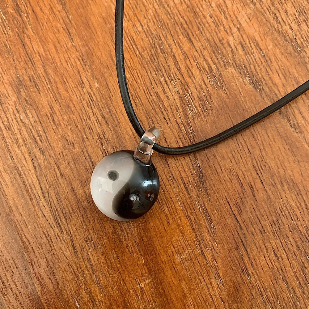 Yin Yang Adjustable Necklace